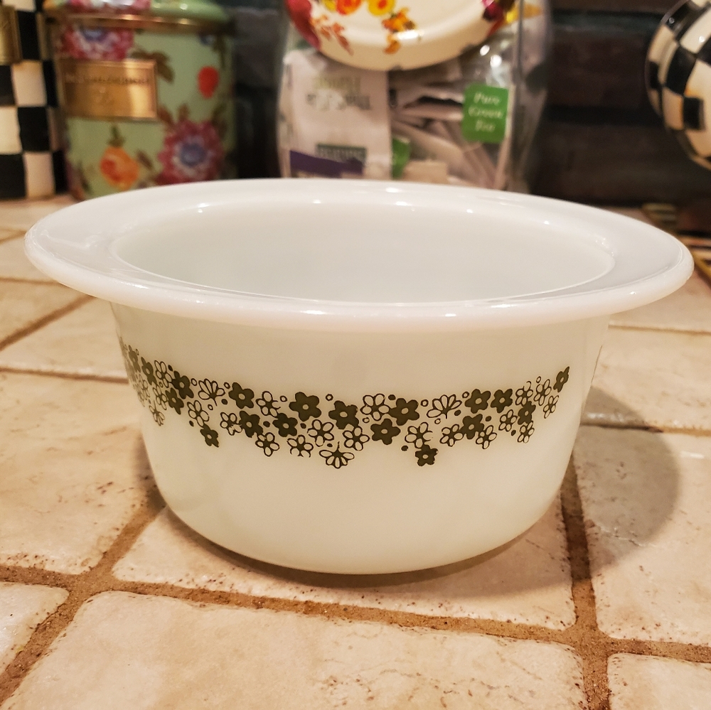 Pyrex spring blossom butter bowl